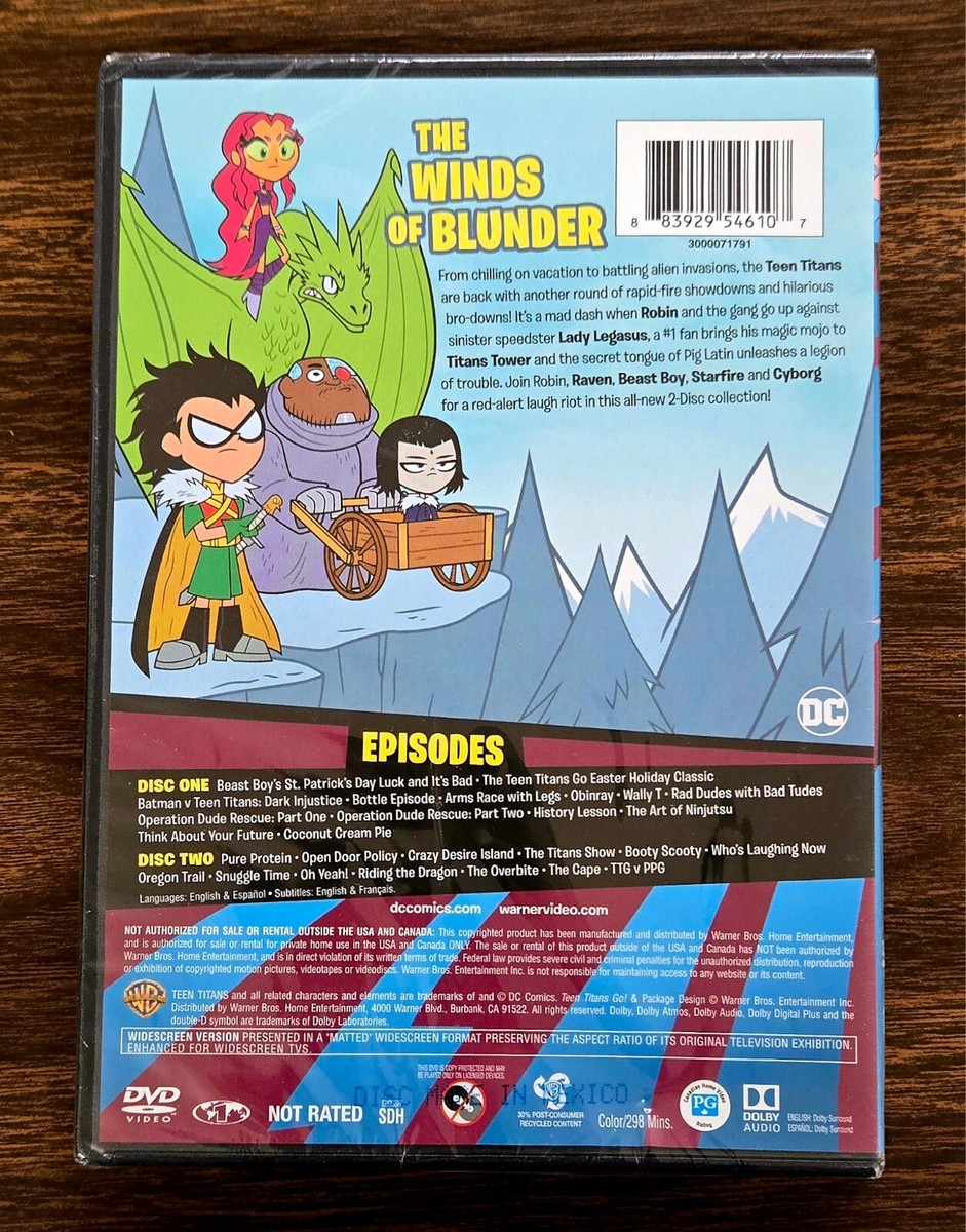 Teen Titans Go! Season Part Get In, Pig Out (DVD, 2016) SEALED