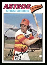 1977 Topps #614 Greg Gross