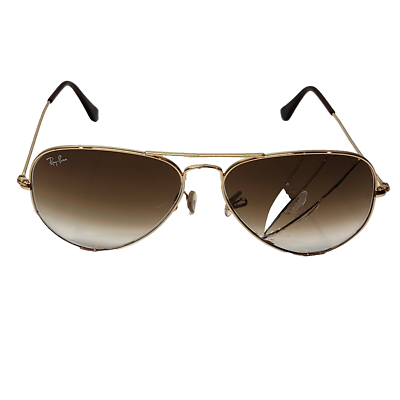 Ray-Ban RB3025 Aviator Men's Sunglasses Gold