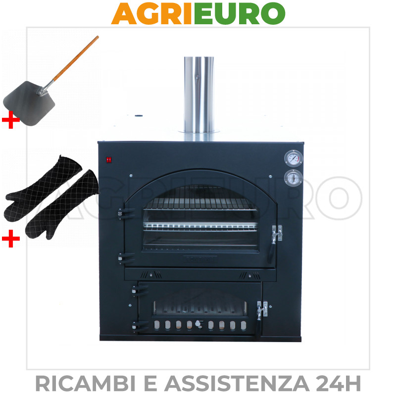 Forno a legna da incasso Fontana INC100X65QV