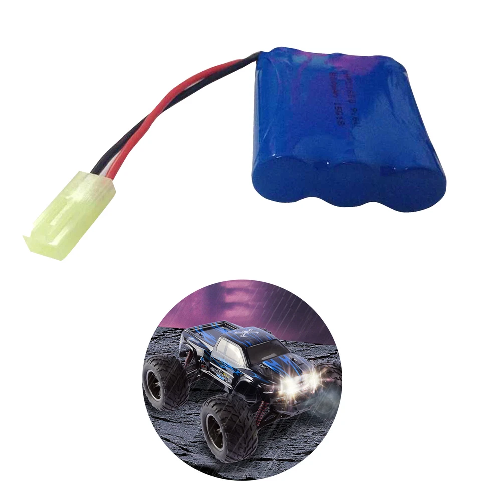 Batería Li-po Recargable Original 800mAh 9.6V 3 Piezas para Coches GPTOYS S911 S912 Foto 4 de 4