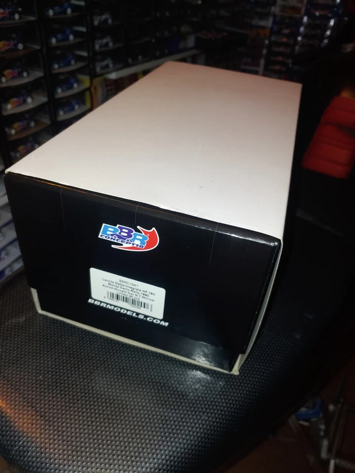 BBR 1:18 LANCIA DELTA 16v Auriol WINNER Rallye MONTECARLO 1990 -RARE Lm.96 Pcz - Immagine 4 di 4