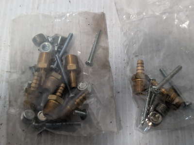 #ad Lot of hardware for pressure gauge switch industrial part unknown free ship. $19.99