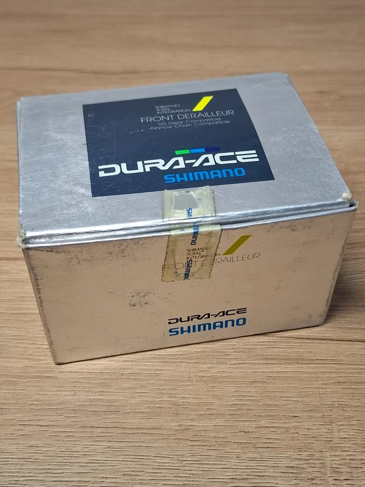 Retro Vintage Bicycle Parts NOS Shimano Dura-Ace Front Derailleur FD-7410 - Image 2 of 4