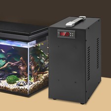 10Gal Aquarium Chiller Cooling Water Chiller Hydroponic LCD Fish Tank Cooler 90W