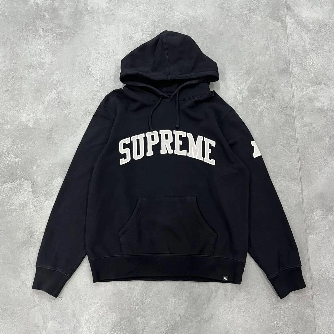 Supreme Raiders Hooded Sweatshirt L size