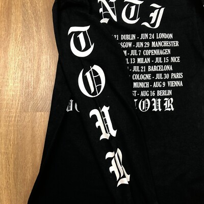 Rihanna ANTI World Tour Tee 2016 Long Sleeve Rare Shirt Jersey