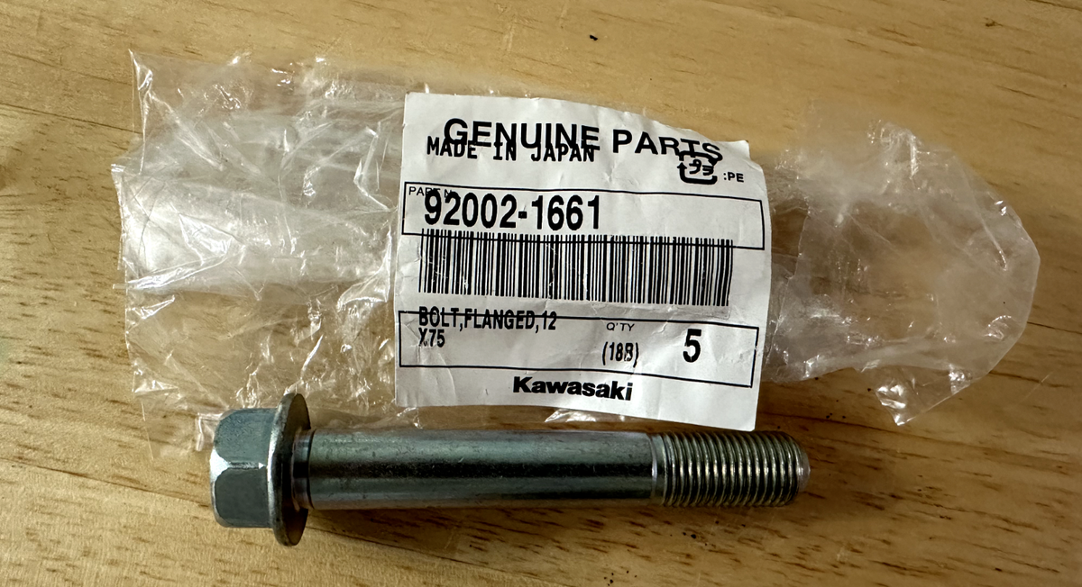 Kawasaki 1990-2020 Mule Ninja Bolt Suspension Rod 92002-1661 New