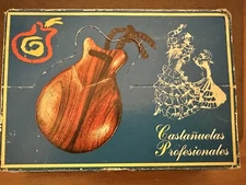 Jale Vintage Wooden Professional Castanets