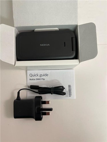 Nokia 2660 Flip 4G Dual Sim Black TA-1469 Unlocked Grade B UK Seller Warranty - Picture 8 of 10