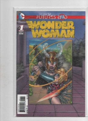 DC Comics Futures End Wonder Woman #1 2014 NM To NM+ 3D Cover