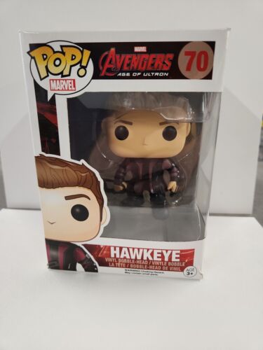 Funko POP! Marvel Avengers: #70 - Hawkeye (see damage in pictures)