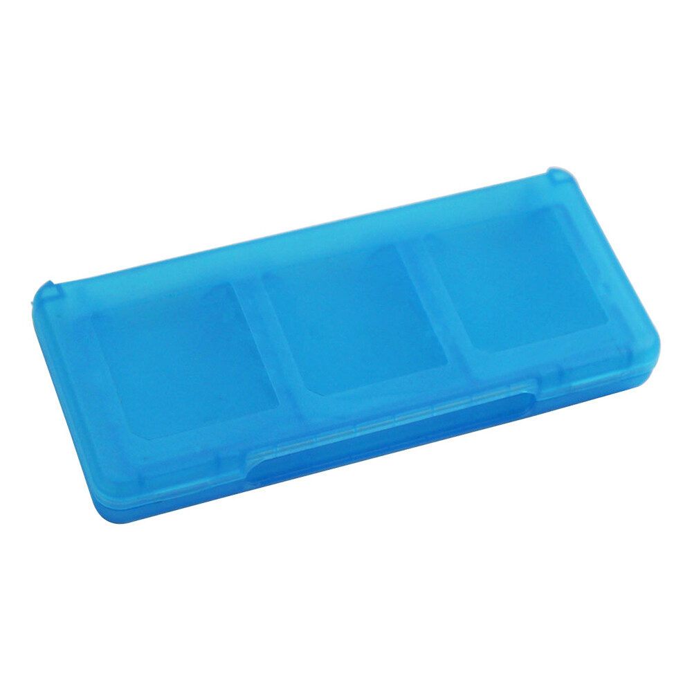 Card holder for 3DS 2DS DS Nintendo game storage box 6 in 1 - Blue | ZedLabz-image