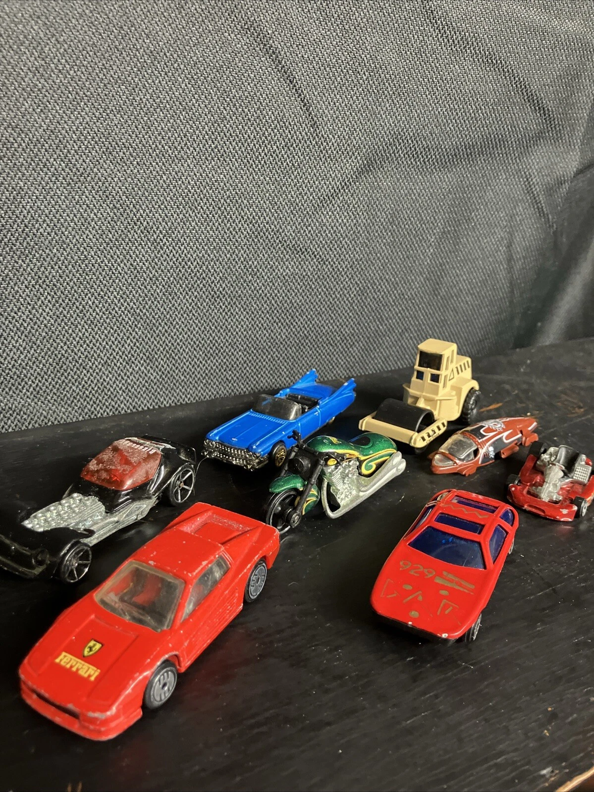  lote de carros usados hot wheels lote de motocicleta go kart 