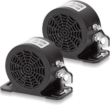 Backup Alarm 110dB 12V-80V DC Waterproof Industrial Heavy-Duty Backup Reverse Wa