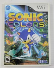 AR) Sonic Colors (Nintendo Wii, 2010) Video Game