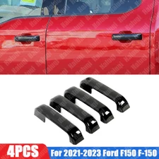 For 2021-2023 Ford F150 F-150 ABS Exterior Door Handle Cover W/O Smartkey Cutout