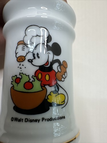 VINTAGE Walt Disney / Mickey Mouse Salt and pepper shakers - Picture 10 of 11