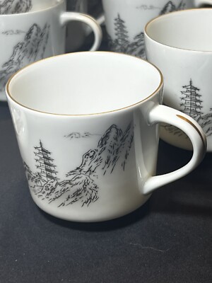 VTG 132 Piece FUKAGAWA ARITA LANDSCAPE Pattern No. 903 Hand