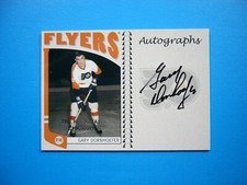 2004/05 IN THE GAME FRANCHISES CARD A-GD GARY DORNHOEFER THC AUTO AUTOGRAPH ITG