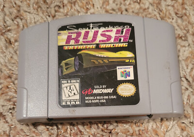 San Francisco RUSH Extreme Racing - Nintendo 64 (N64) - Authentic - TESTED