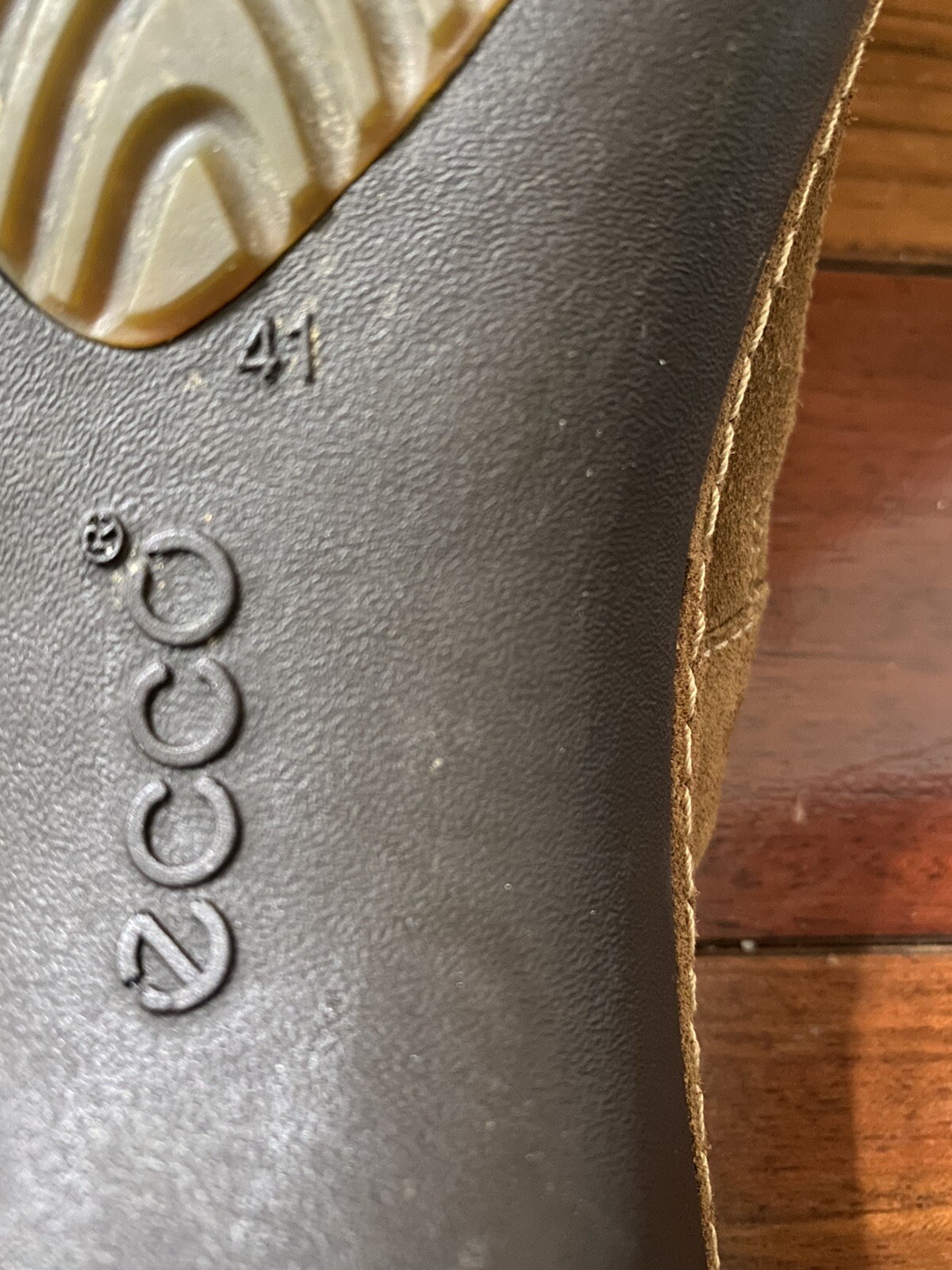 Ecco Women's Casual Comfort Mule Clog Camel Brown Sue… Gem