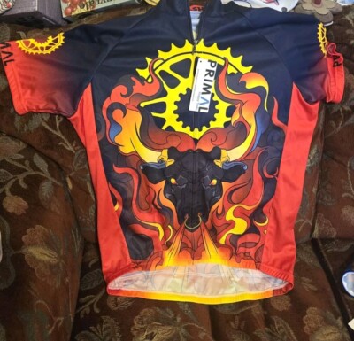 NWT Cycling Jersey Mens M Primal Bullshift Bull Shift