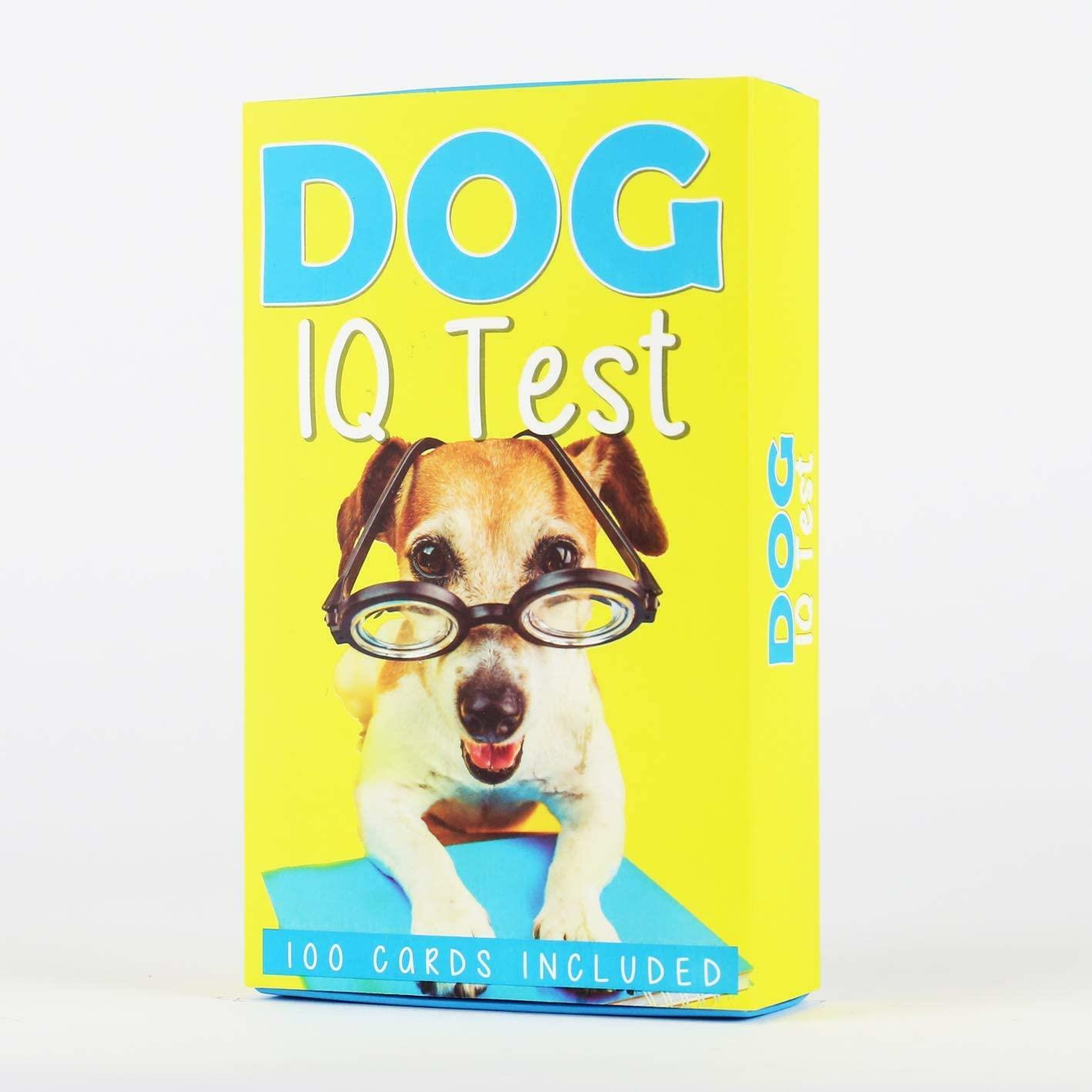 Gift Republic Dog IQ Test 100 Cards How Smart Is Your Pet Questions Facts Gift