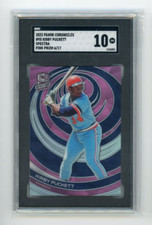 2023 Panini Chronicles Spectra Kirby Puckett Pink Prizm /17 SGC 10 Gem Mint