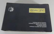 Catalogo Ricambi/Listello di Ricambio Alfa Romeo Alfetta Gt Stand 10/1976
