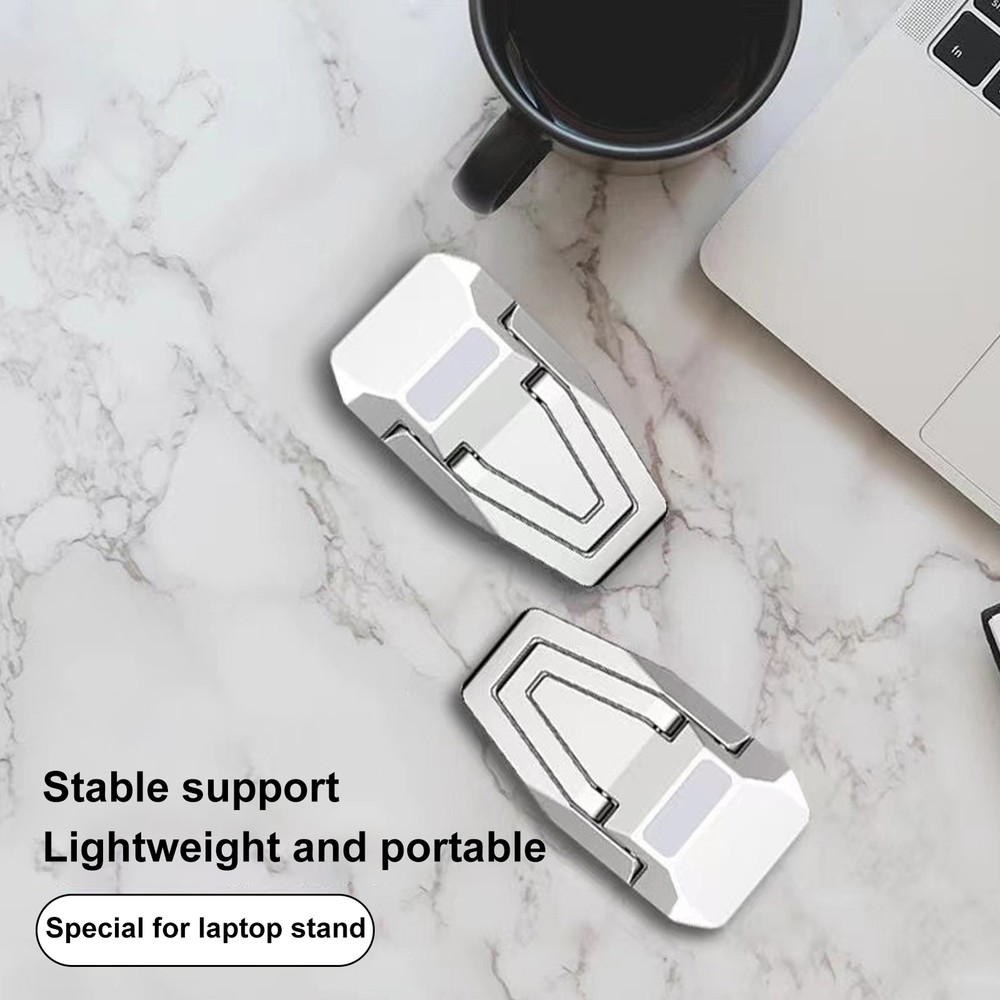 Zinc Alloy Laptop Stand for MacBook Tablet and Phone Holder
