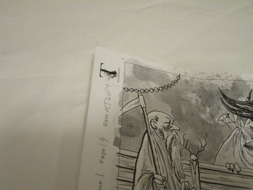 Ajenjo Cadáver Especial Navidad Cómic Arte Original Página 19 Número 1 - Imagen 11 de 13