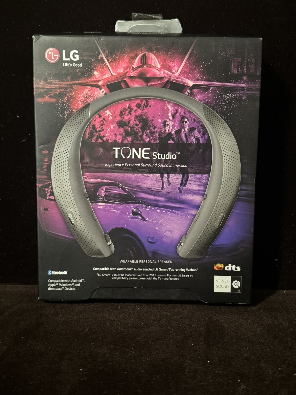 LG TONE HBS-W120 Premium Studio Wireless Bluetooth Headset