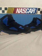 Size 7.5 - Jordan True Flight Black Game Royal