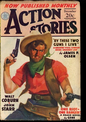 ACTION STORIES - 12/36 - Condition: G - Lead Author: James P. Olsen - 32822