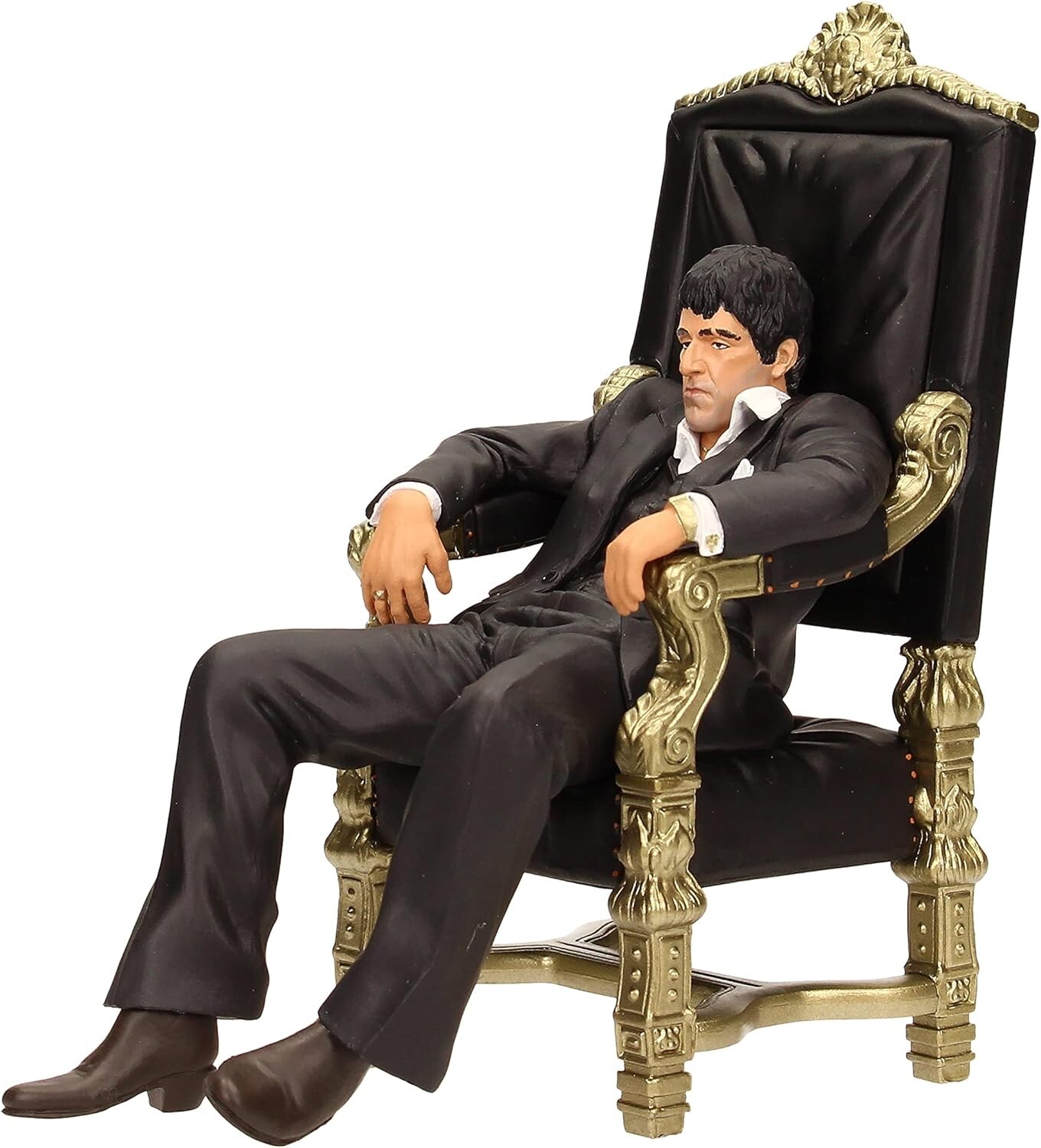 Iconic Scarface Tony Montana 7-Inch PVC Collectible Figure with Detailed Design