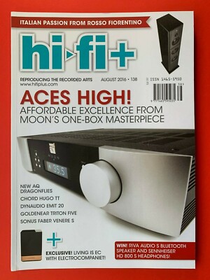 Hi-Fi+ Plus Magazin - Aug 2016 #138 - MOON NEO ACE - DYNAUDIO EMIT 20