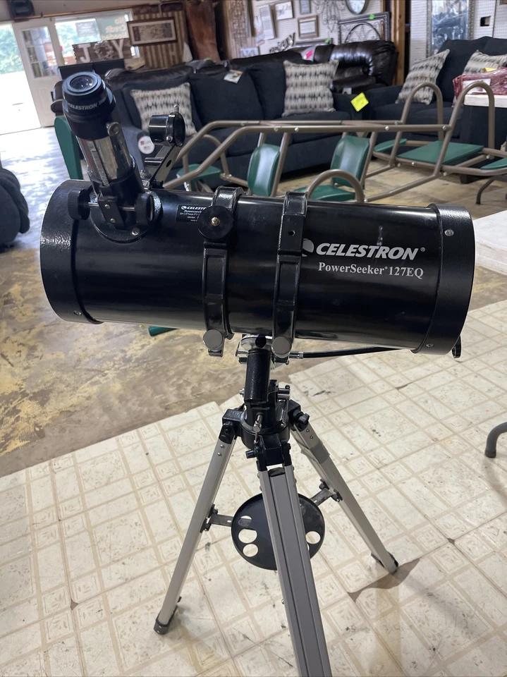 Celestron PowerSeeker 127EQ Telescope GUC - Image 2 of 4