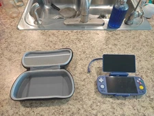 Retroid Pocket 5 GameCube Edition, 8gb, 128gb, Official Grip Case, Dual Screen