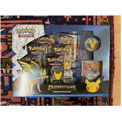Pokémon TCG Celebrations Deluxe Pin Collection Display Box EN 