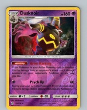 Dusknoir Reverse Holo Pokemon TCG SM - Cosmic Eclipse NM 85/236