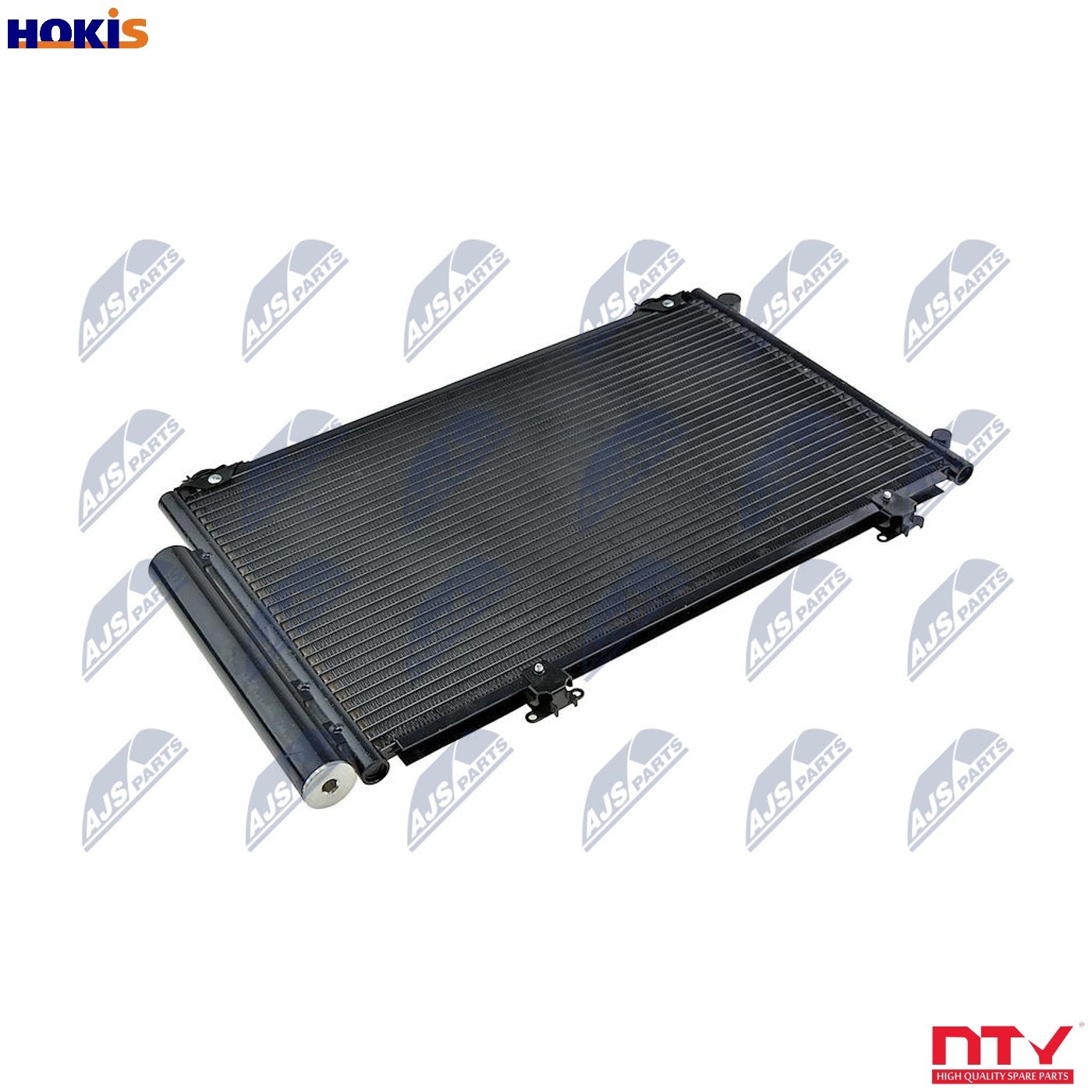 CONDENSER AIR CONDITIONING CCS-TY-002 FOR TOYOTA 2SZ-FE 1.3L 1ND-TV 1.4L 4cyl
