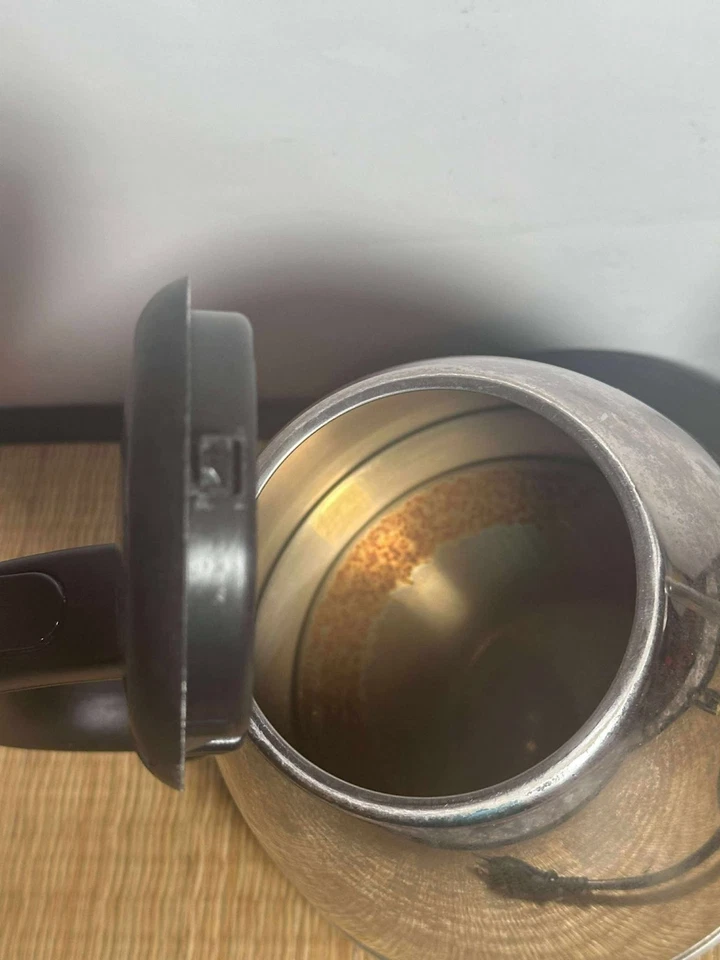 Hervidor eléctrico de acero inoxidable Zell | Caño de cuello de cisne | Verter sobre café y té  Foto 3 de 4