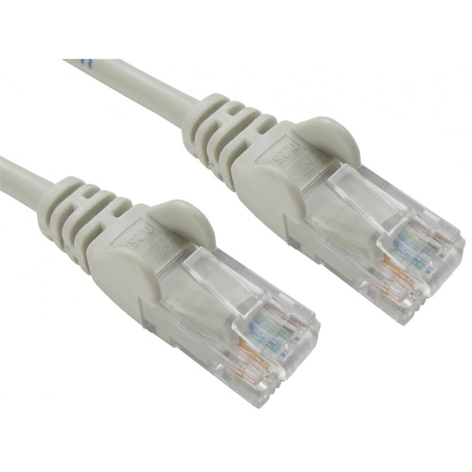 Cables Direct Cat5e UTP 20m networking cable Grey