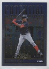2020 Panini Contenders Potential Gold /99 Cristian Pache #P-9 0a3