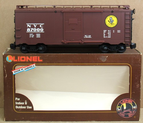 Lionel 8-87000 NYC (New York Central) Boxcar calibre G Nuevo de Lote Antiguo | Condition: New