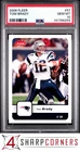 2006 FLEER #57 TOM BRADY PATRIOTS PSA 10