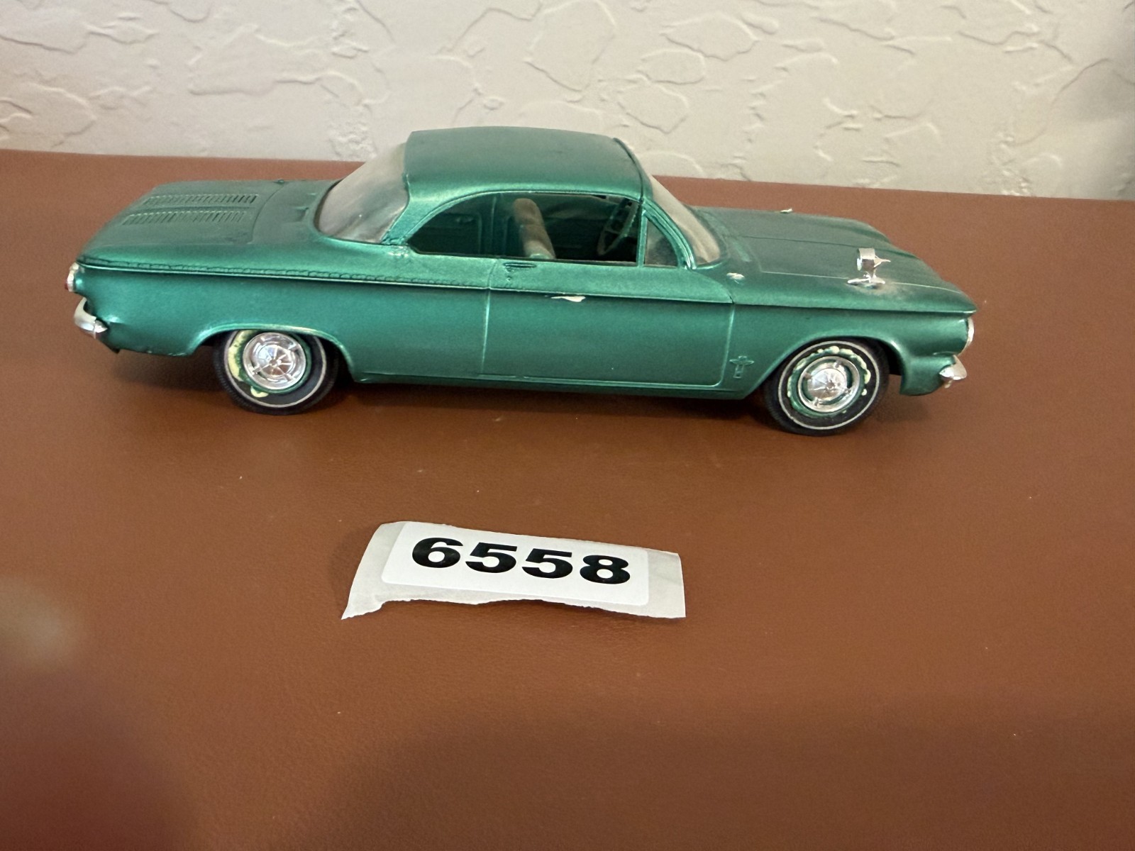 Corvair Chevrolet Hardtop Dealer Promo Car -Green 6558