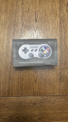 8BITDO SF30 PRO BLUETOOTH GAMEPAD DISCONTINUED RARE Complete Box Used