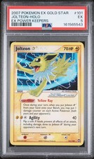 2007 POKEMON EX POWER KEEPERS GOLD STAR #101 JOLTEON-HOLO PSA 5 on eBay
